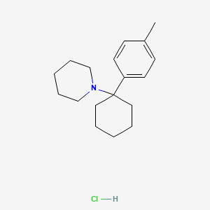 molecular formula C18H28ClN B3025854 Ethyl 3-bromo-4,4-ethylenedioxy-1-piperidinecarboxylate CAS No. 1934-42-5