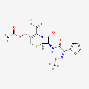 molecular formula C16H16N4O8S B3025872 Cefuroxime-d3 