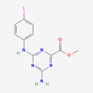 molecular formula C11H10IN5O2 B3025874 CU-32 