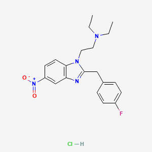 molecular formula C20H24ClFN4O2 B3025879 Flunitazene hydrochloride CAS No. 2728-91-8