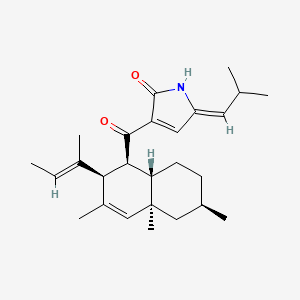 molecular formula C26H37NO2 B3025911 Myceliothermophin E 