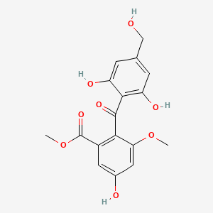 molecular formula C17H16O8 B3025930 Hydroxysulochrin 