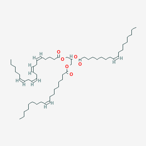 molecular formula C59H102O6 B3025936 1,2-Dioleoyl-3-arachidonoyl-rac-glycerol 