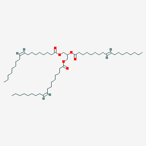 molecular formula C57H104O6 B3025937 1,3-Dioleoyl-2-elaidoyl glycerol 
