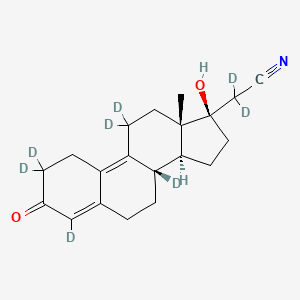 molecular formula C20H25NO2 B3025960 Dienogest-d8 