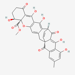 molecular formula C31H24O11 B3025961 Xanthoquinodin A1 