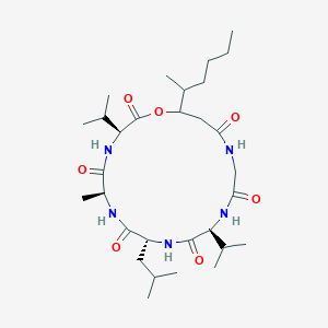 molecular formula C30H53N5O7 B3025962 Iso-isariin B 