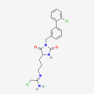 molecular formula C21H22Cl2N4O2 B3025967 PAD3-IN-1 