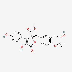 molecular formula C24H24O8 B3025979 Butyrolactone V 