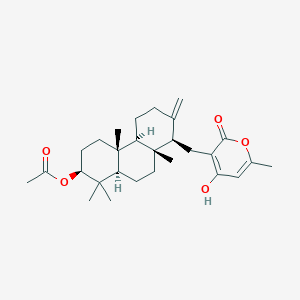 molecular formula C28H40O5 B3025982 Aszonapyrone A 