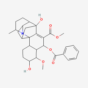 molecular formula C30H37NO7 B3025988 Himandridine CAS No. 15521-76-3