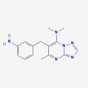 molecular formula C15H18N6 B3026001 Enpp-1-IN-2 