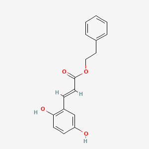 phenethyl (E)-3-(2,5-dihydroxyphenyl)prop-2-enoate