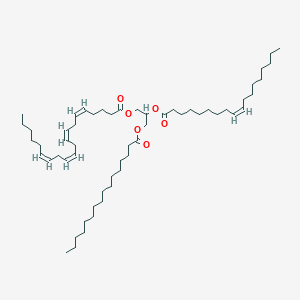 [3-hexadecanoyloxy-2-[(Z)-octadec-9-enoyl]oxypropyl] (5Z,8Z,11Z,14Z)-icosa-5,8,11,14-tetraenoate