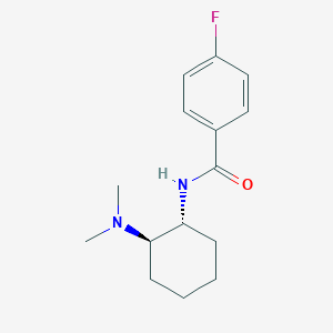 trans-N-[2-(dimethylamino)cyclohexyl]-4-fluoro-benzamide