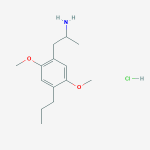 molecular formula C14H24ClNO2 B3026052 DOPR hydrochloride CAS No. 53581-55-8