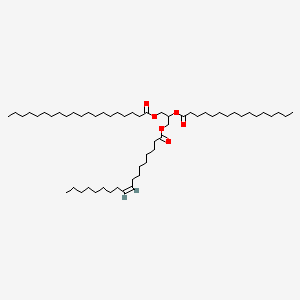 molecular formula C57H108O6 B3026067 1-Arachidoyl-2-palmitoyl-3-oleoyl-rac-glycerol 