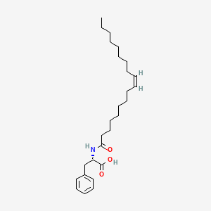 molecular formula C27H43NO3 B3026078 N-oleoyl phenylalanine CAS No. 136560-78-6