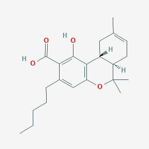 molecular formula C22H30O4 B3026097 delta-8-Tetrahydrocannabinolic acid a CAS No. 23978-89-4