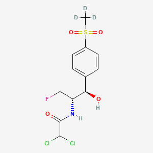molecular formula C12H14Cl2FNO4S B3026104 Florfenicol-d3 