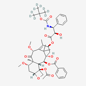 molecular formula C45H57NO14 B3026114 Cabazitaxel-d9 