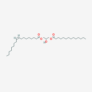 9Z-octadecenoic acid, 2-hydroxy-3-[(1-oxotetradecyl)oxy]propyl ester