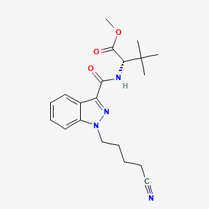 molecular formula C20H26N4O3 B3026131 4-Cyano mdmb-butinaca CAS No. 1185888-30-5