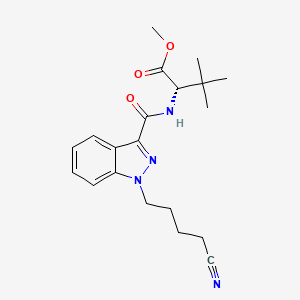 N-[[1-(4-cyanobutyl)-1H-indazol-3-yl]carbonyl]-3-methyl-L-valine, methyl ester
