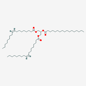 (9Z)-9-octadecenoic acid, 1,1'-[2-[(1-oxoheptadecyl)oxy]-1,3-propanediyl] ester