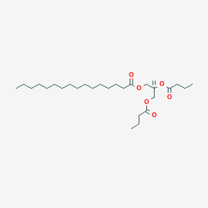 2,3-Di(butanoyloxy)propyl hexadecanoate
