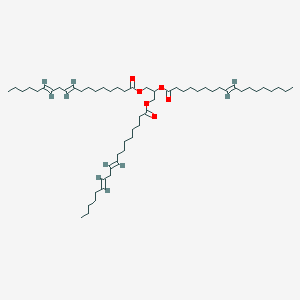 molecular formula C57H100O6 B3026155 1,3-Linolein-2-olein CAS No. 2190-22-9