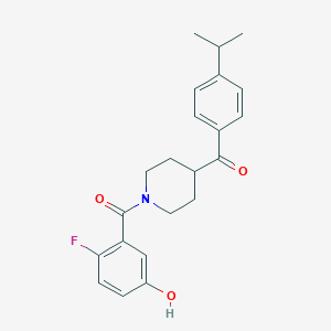 molecular formula C22H24FNO3 B3026169 Magl-IN-1 