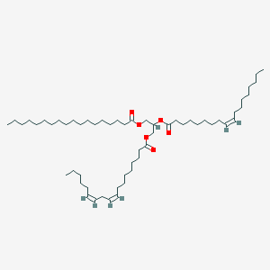 molecular formula C57H104O6 B3026184 1-Linoleoyl-2-oleoyl-3-stearoyl-rac-glycerol 