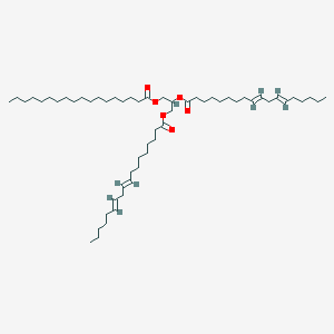 molecular formula C57H102O6 B3026186 1,2-Linolein-3-stearin CAS No. 2190-17-2