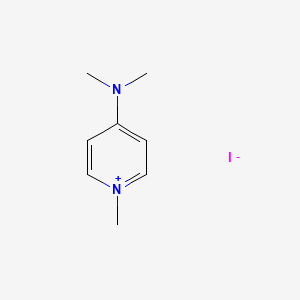 molecular formula C8H13IN2 B3026191 4-(Dimethylamino)-1-methylpyridinium iodide CAS No. 7538-79-6