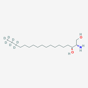 molecular formula C18H39NO2 B3026195 D-erythro-sphinganine-d7 