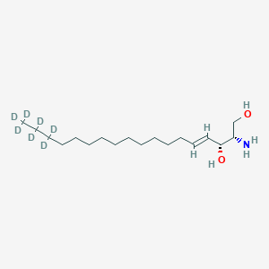 molecular formula C18H37NO2 B3026197 D-erythro-sphingosine-d7 
