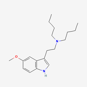 molecular formula C19H30N2O B3026198 5-MethoxyN,N-dibutyltryptamine CAS No. 73785-42-9