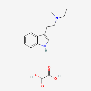 molecular formula C15H20N2O4 B3026247 N-methyl-N-Ethyltryptamine (oxalate) 