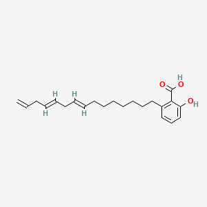 molecular formula C22H30O3 B3026252 Anacardic acid triene CAS No. 103904-73-0