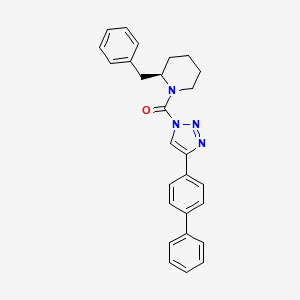 molecular formula C27H26N4O B3026275 (R)-KT109 