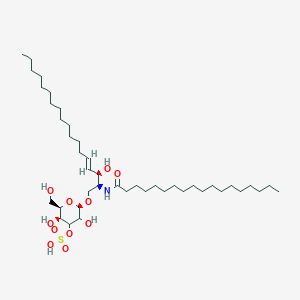 molecular formula C42H81NO11S B3026304 N-Octadecanoyl-sulfatide CAS No. 244215-65-4