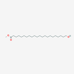 molecular formula C23H46O3 B3026331 Methyl 22-hydroxydocosanoate CAS No. 38646-51-4