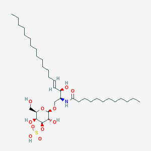 molecular formula C36H69NO11S B3026372 N-Dodecanoyl-sulfatide CAS No. 852100-88-0