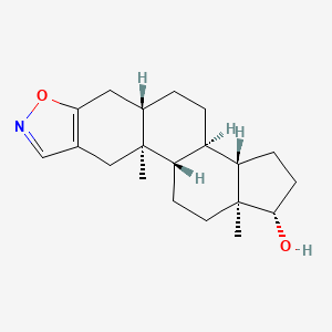(5alpha,17beta)-Androst-2-eno[2,3-d]isoxazol-17-ol