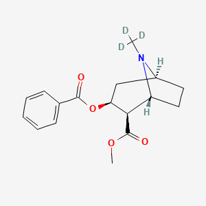 molecular formula C17H21NO4 B3026399 Cocaine N-Methyl-d3 CAS No. 138704-14-0