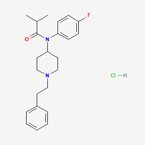 molecular formula C23H30ClFN2O B3026401 Unii-1FA2H4opj9 CAS No. 2309383-06-8
