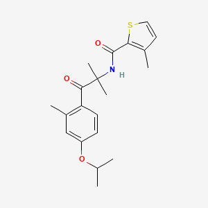 molecular formula C20H25NO3S B3026465 Isofetamid CAS No. 875915-78-9