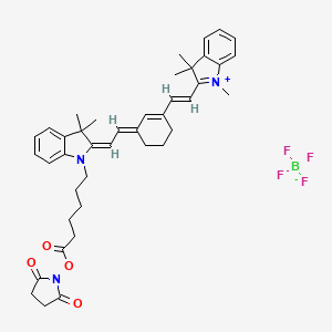 molecular formula C41H48BF4N3O4 B3026479 Cy7 NHS ester 