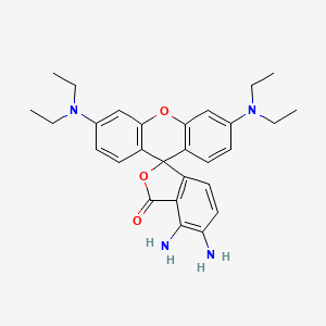 molecular formula C28H32N4O3 B3026483 DAR-1 CAS No. 261351-43-3